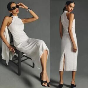 Ieena for Mac Duggal Sleeveless Mock-Neck Dress - New Size 4